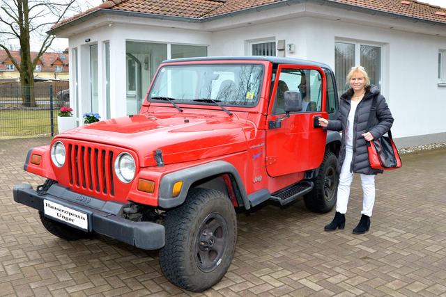 Unterwegs zum Hausbesuch
